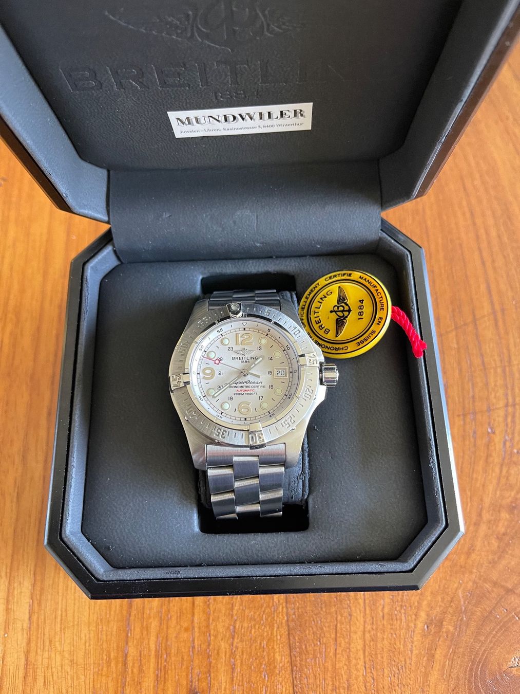 Breitling Orologi: Breitling Super Ocean – Nuovo e nell'imballaggio originale da Hessigkofen venduto da lamdanreisen 1