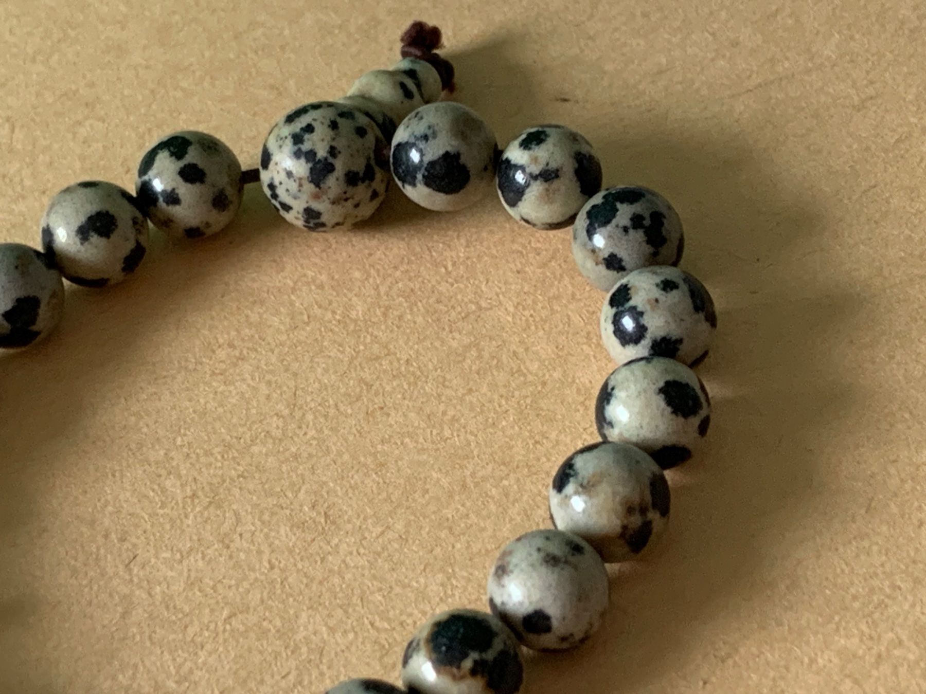 Bracelets: leopard -Armband Stein (dalmatiner) – D'occasion à Dittingen par Bijoubelle 2