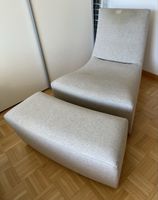 Schaukelstuhl „Neo“ mit Hocker von Ligne Roset