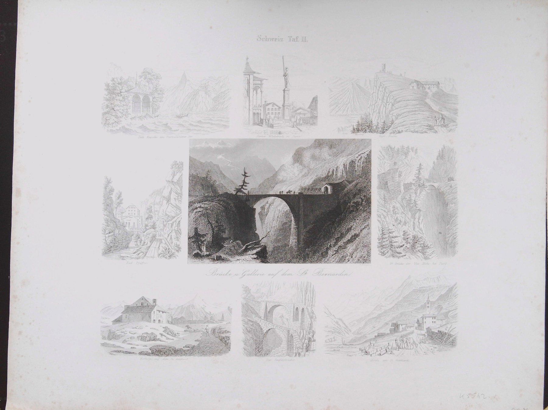 Stiche: Schweiz 3 Gruppenblätter 1856 – Gebraucht aus Rafz von Helvet32 1