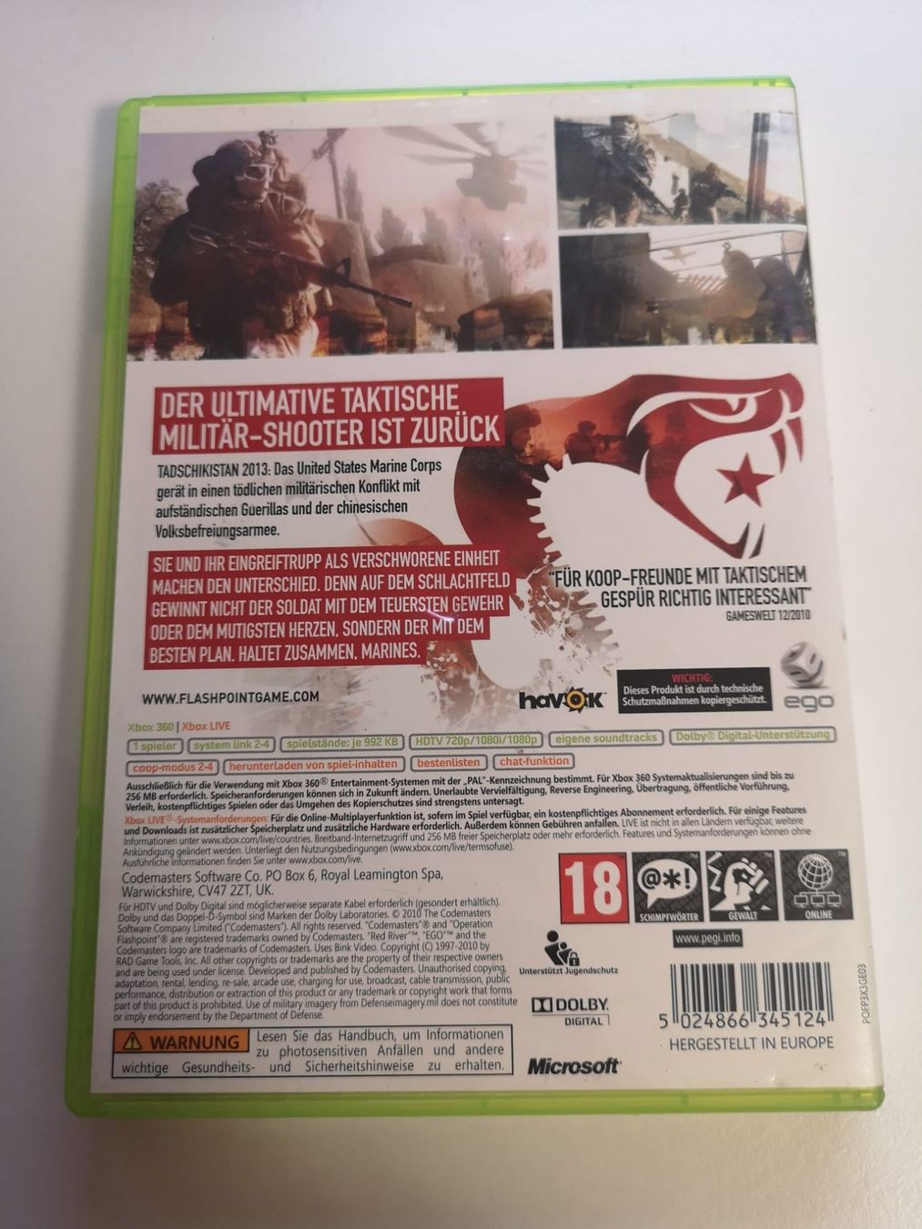 Giochi: Operation Flashpoint - Red River (XBOX 360) – Usato da Herisau venduto da Seyashop1 2