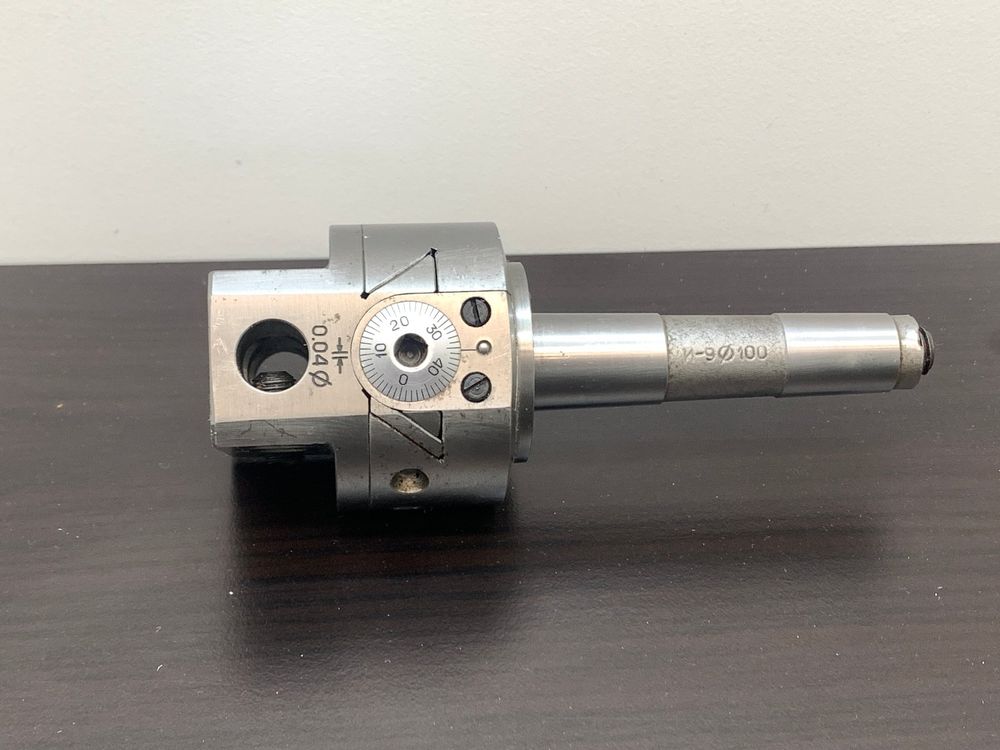 9-teiliges Ausdrehkopf Bohrkopf Set MK2 M10 – Bohrfutter Bohrstangen Set 10-125mm Für Fräs- Und Bohrmaschinen