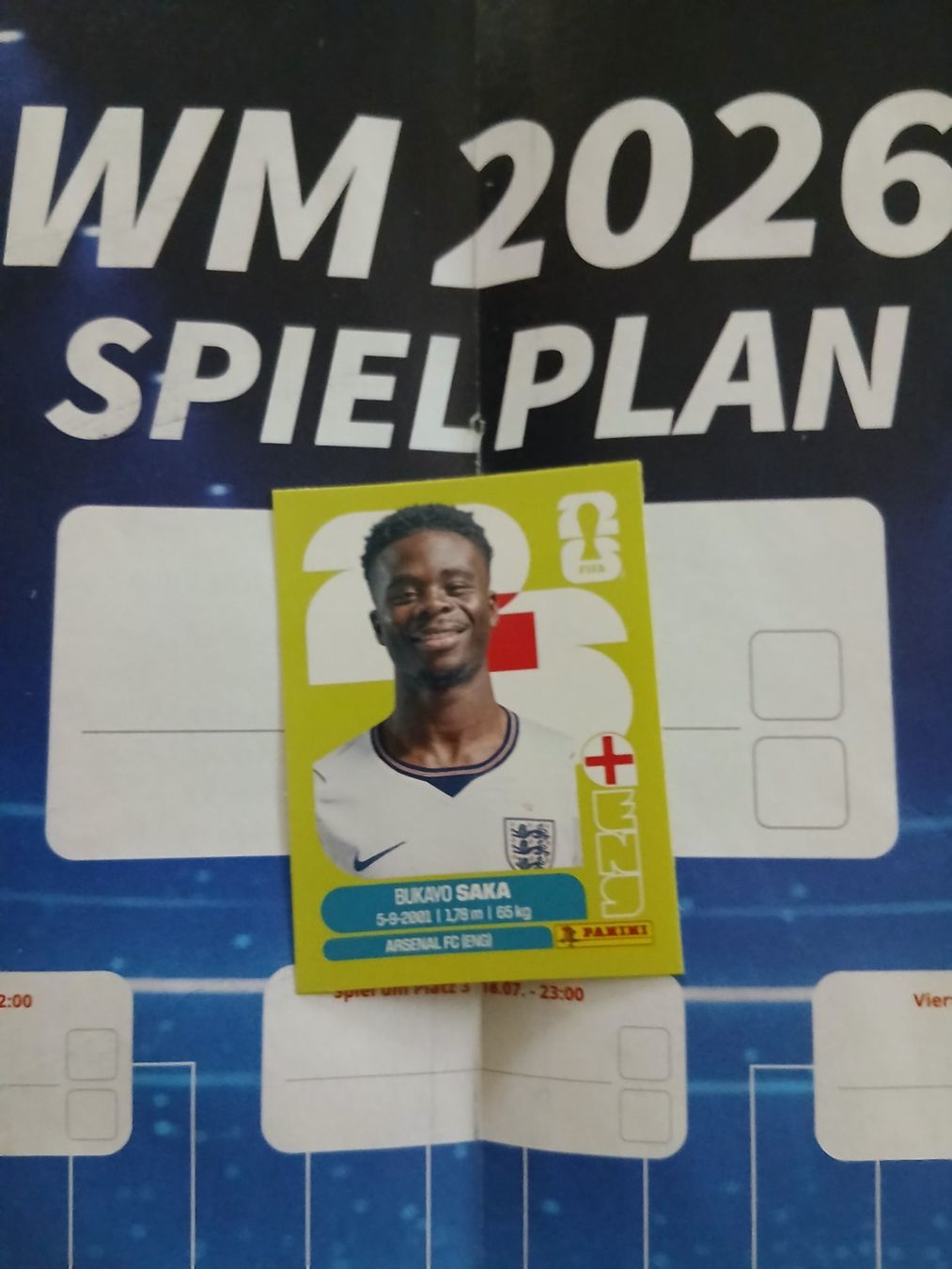 Panini Cartes à collectionner: Sammelbild Saka (ENG) – Neuf (Voir description) à Vaduz par ingenious