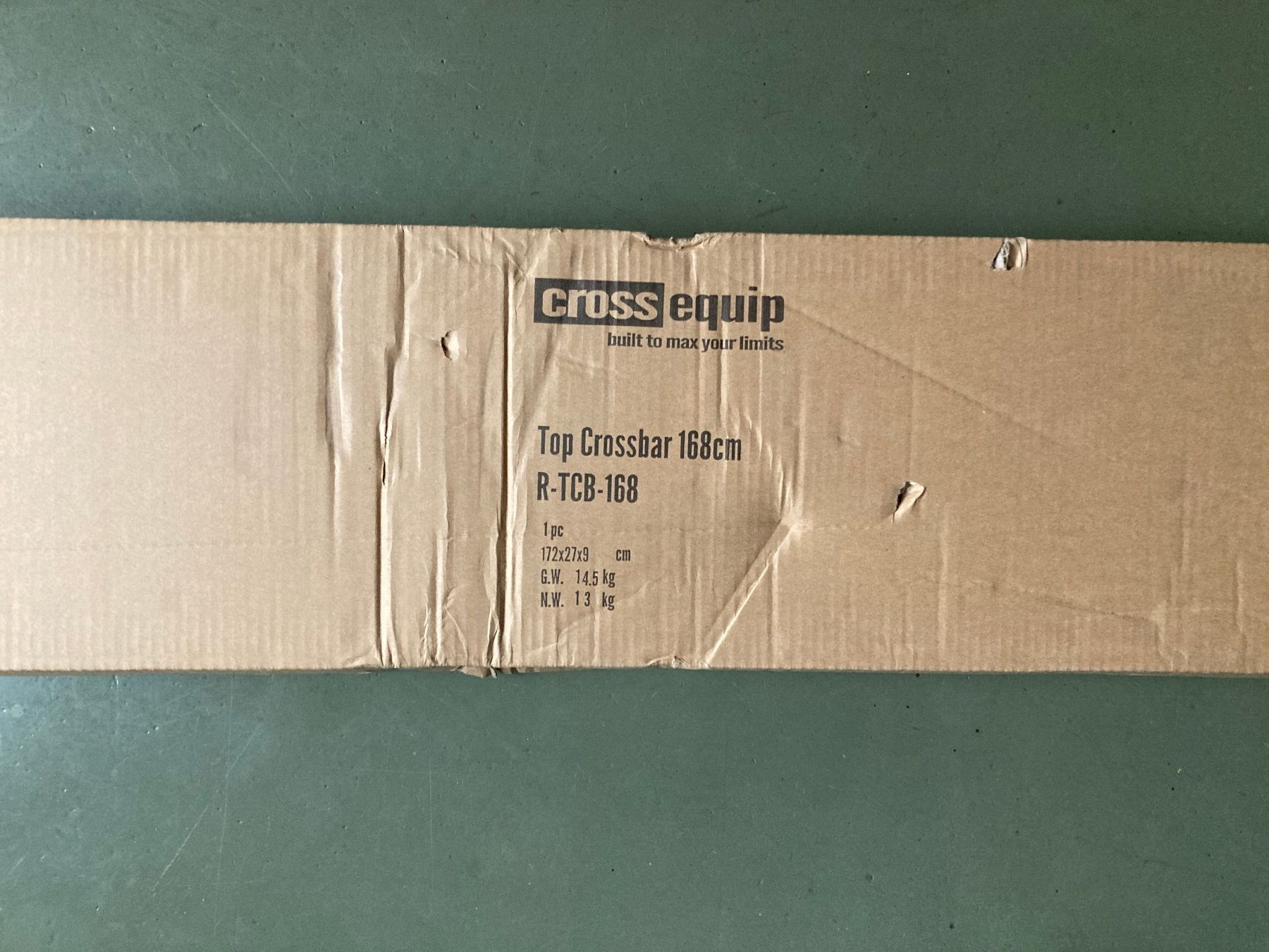Cross Equip Hometrainer: Crossfit / Krafttraining / Top Crossbar 168 cm – Nuovo (secondo la descrizione) da Burgdorf venduto da Galvados 1