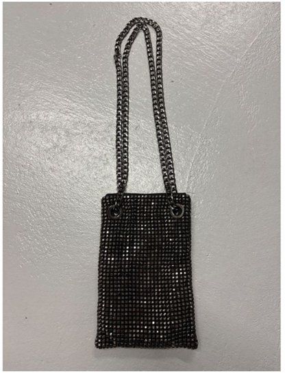 Hallhuber Borse da donna: Hallhuber Tasche klein mit Strass – Usato da Bergdietikon venduto da Esunny