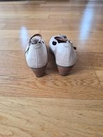 Escarpin Salomé Brako cuir couleur beige 