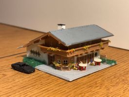 G0771: Ferienhaus mit Fahrzeug (Spur N)