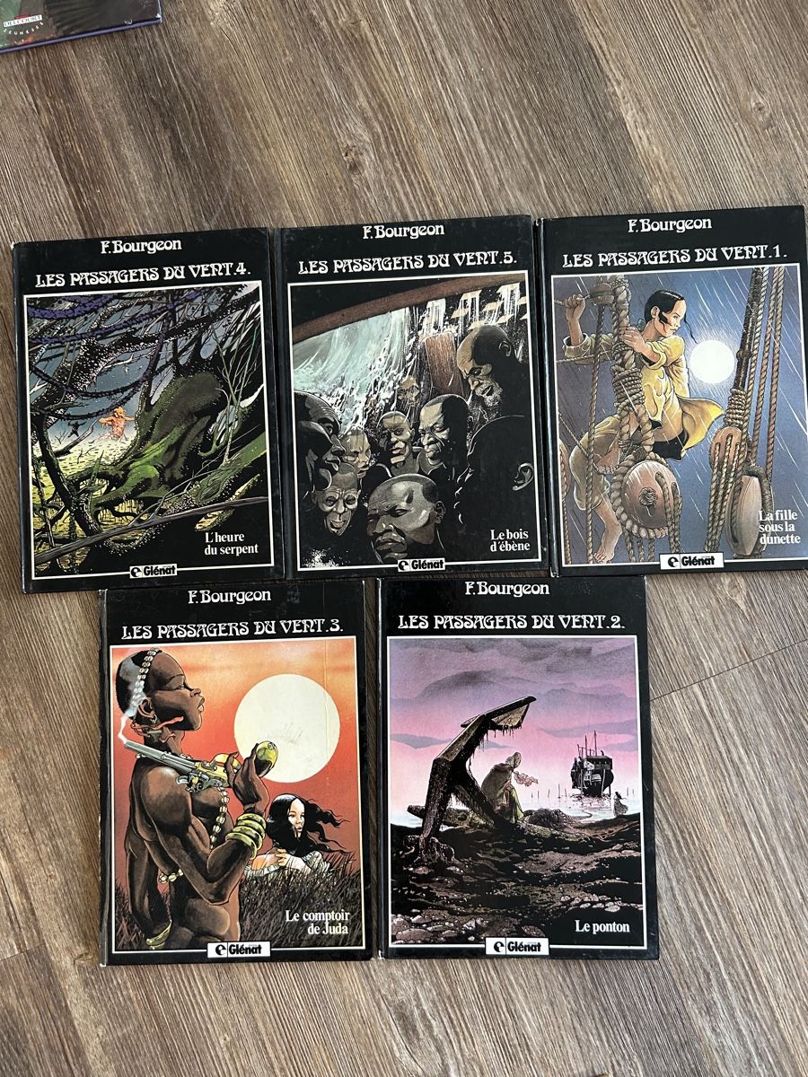 Fumetti: BD Les Passagers du Vent, Bourgeon, Collection Complète – Usato da Le Grand-Saconnex venduto da sil_y2pn