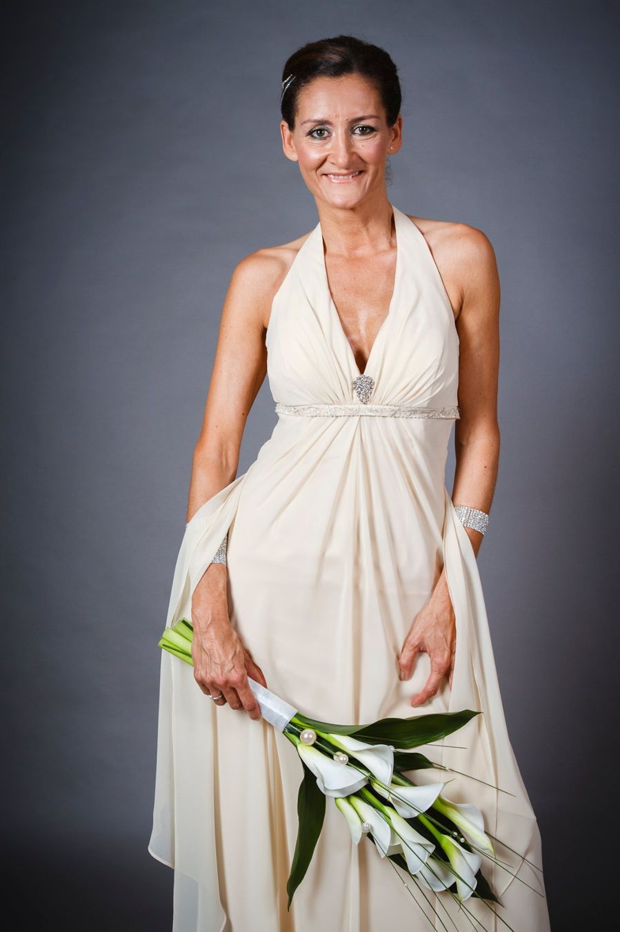 Kleider: Hochzeitskleid Farbe Champagne – Gebraucht aus Dübendorf von Platino1 4