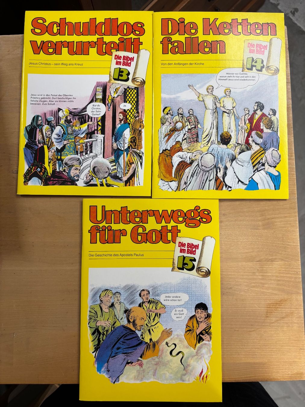 Comics: Die Bibel im Bild Serie komplett Neu – Neu (gemäss Beschreibung) aus Seftigen von Muggelwomb 4