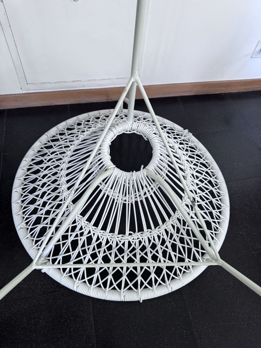 Poltrone: Weiss Korbsessel Spaghetti-Stuhl Acapulco – Usato da Zürich venduto da sachen 5