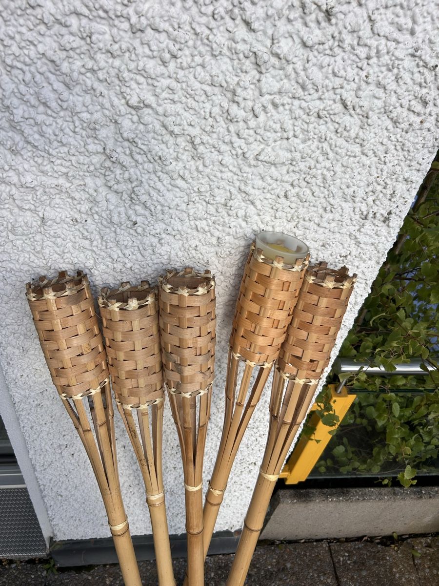 Tutte le decorazioni: Fackel Halter 150 cm hoch – Usato da Berikon venduto da Zimda 1