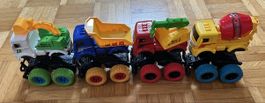 Spielzeug Baufahrzeuge Set 6 Stk. super Zustand