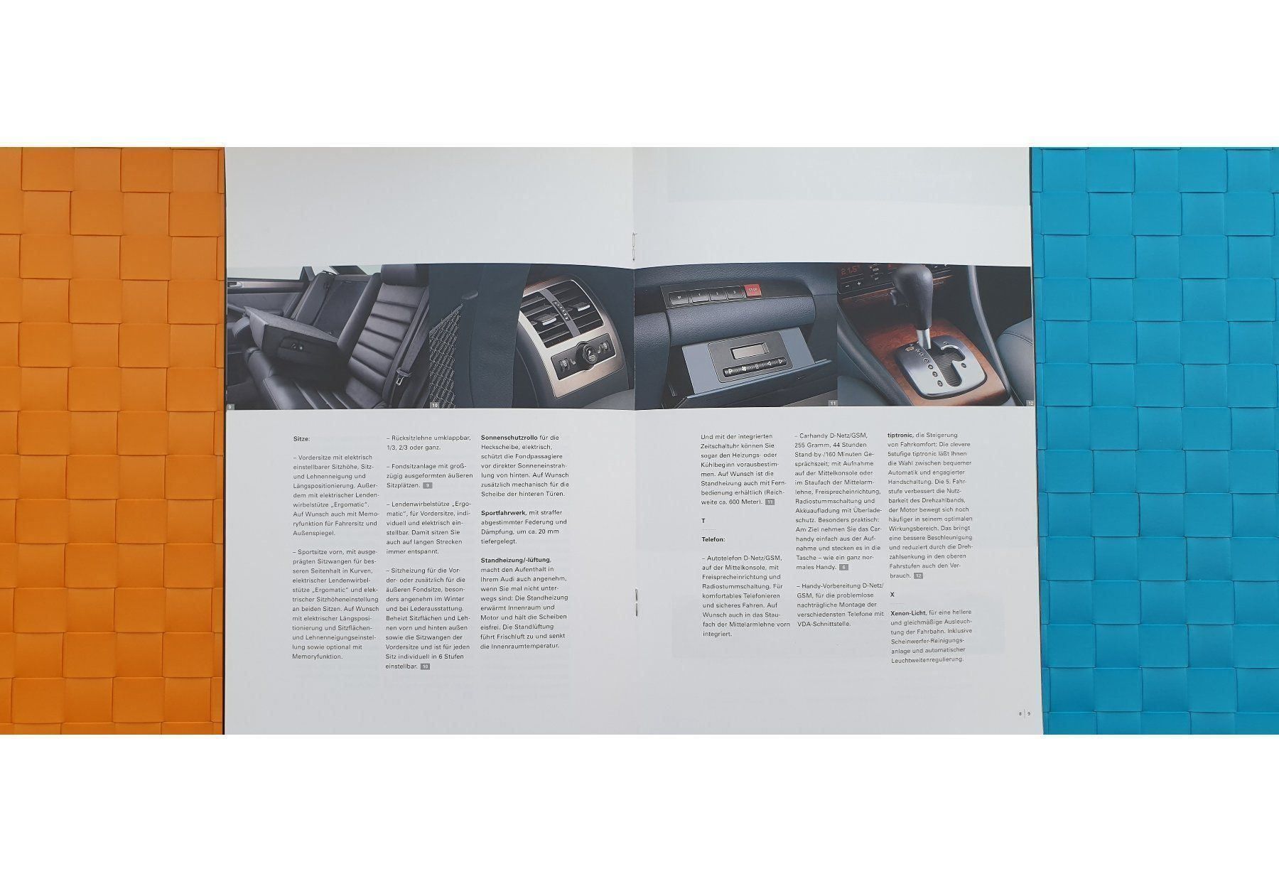 Riviste & Magazine: AUDI A6 / C5 / 1997 - Prospekt / Katalog – Nuovo (secondo la descrizione) da Viganello venduto da CARLiteratur 6
