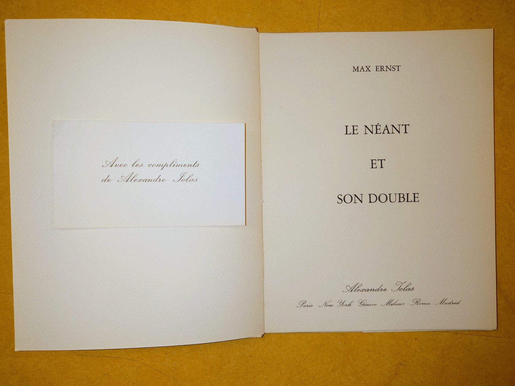 Libri: Sammlung MAX ERNST mit 3 seltenen EA. Total 6 Exemplare – Usato da Zürich venduto da Rst7 9