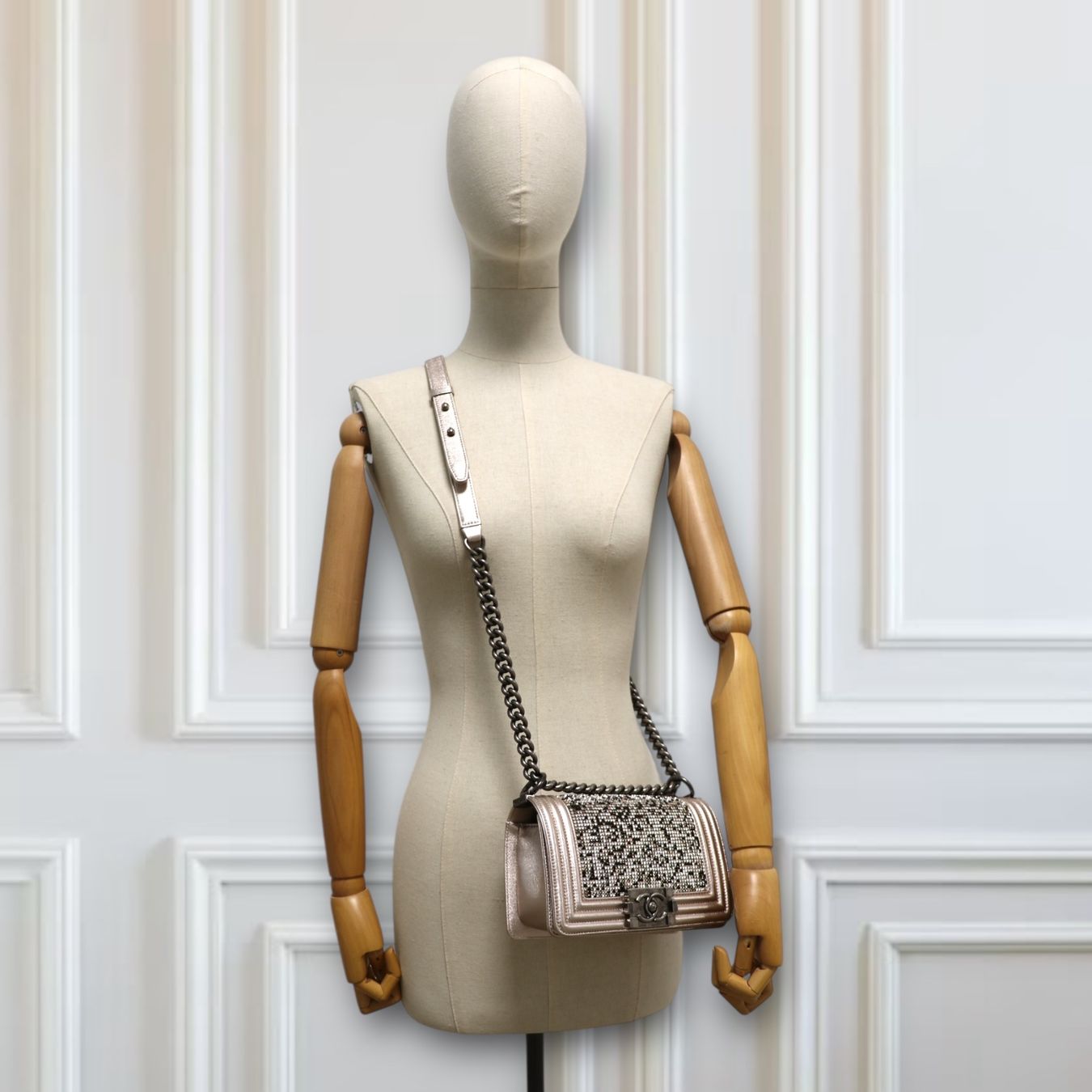 Chanel Borse da donna: Chanel Small Boy by night – Usato da Binningen venduto da Designerlabels 1