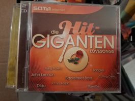 Die Giganten Lovesongs  CD 2er Compilation guter Zustand