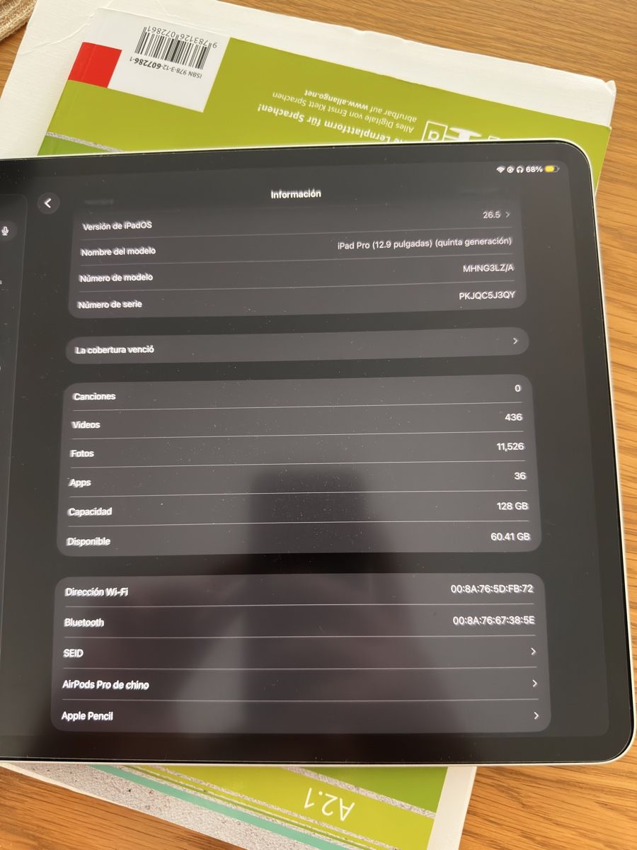 Apple Tablet PC: iPad Pro 12.9’ 5th Gen 128 GB with Apple Pencil 2 – Gebraucht aus Basel von jag_dpl6 2