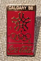 L805 - Pin Olympia Calgary 1988  - Coca Cola