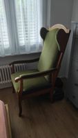 Biedermeier Thronpolsterstuhl 