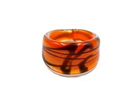 Ring Murano Glas G 52 Breite 15mm