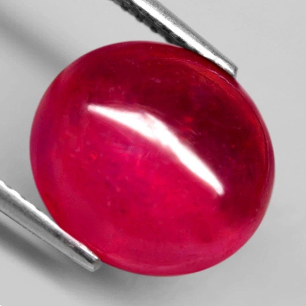 Pietre preziose: 6.58 ct - Fantastic Pinkish Red Ruby Cab – Nuovo (secondo la descrizione) da Zürich venduto da Yoohooz 2