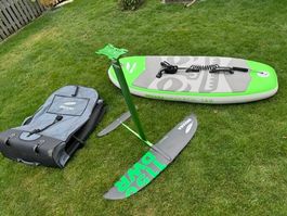 Indiana Wingfoil Set, Board 149L - Foil 1150 DWR, neuwertig