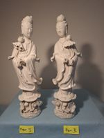 1 Paar GUANYIN Figuren China