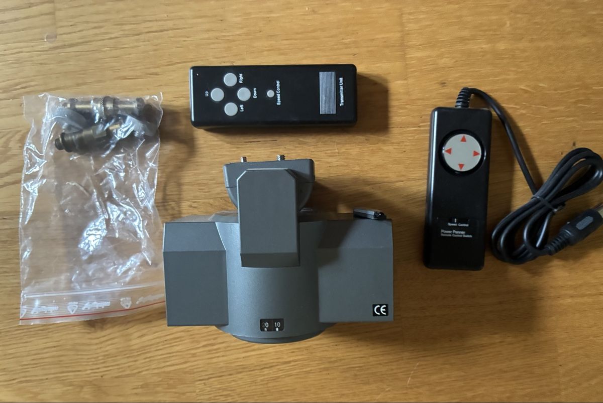 Treppiedi & Teste: Bescor/Maxwell Electronic Power Panner - Video Panorama Kopf – Usato da Zürich venduto da Malagant 1