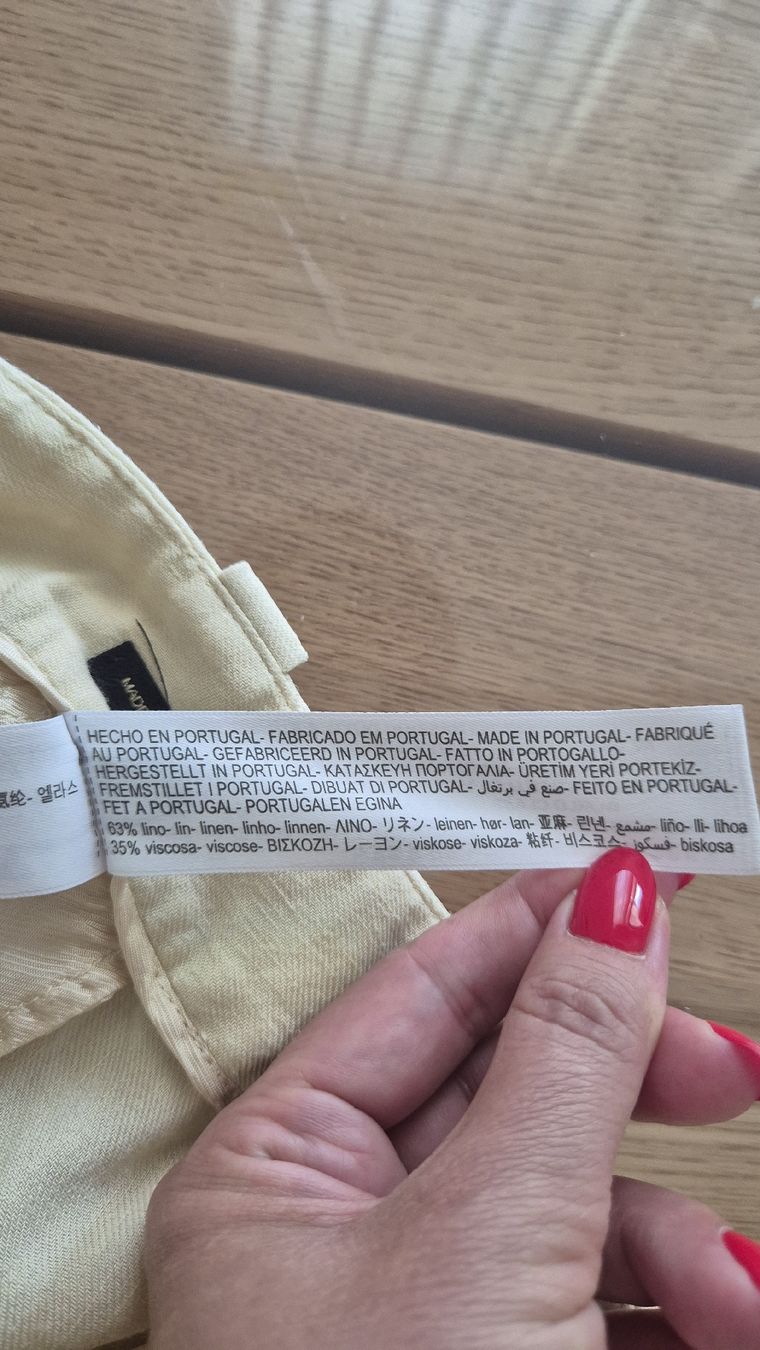 Massimo Dutti Pantaloni: Leinen Shorts beige Gr. 36.Massimo Dutti  – Usato da Winterthur venduto da ann_7lxx 7