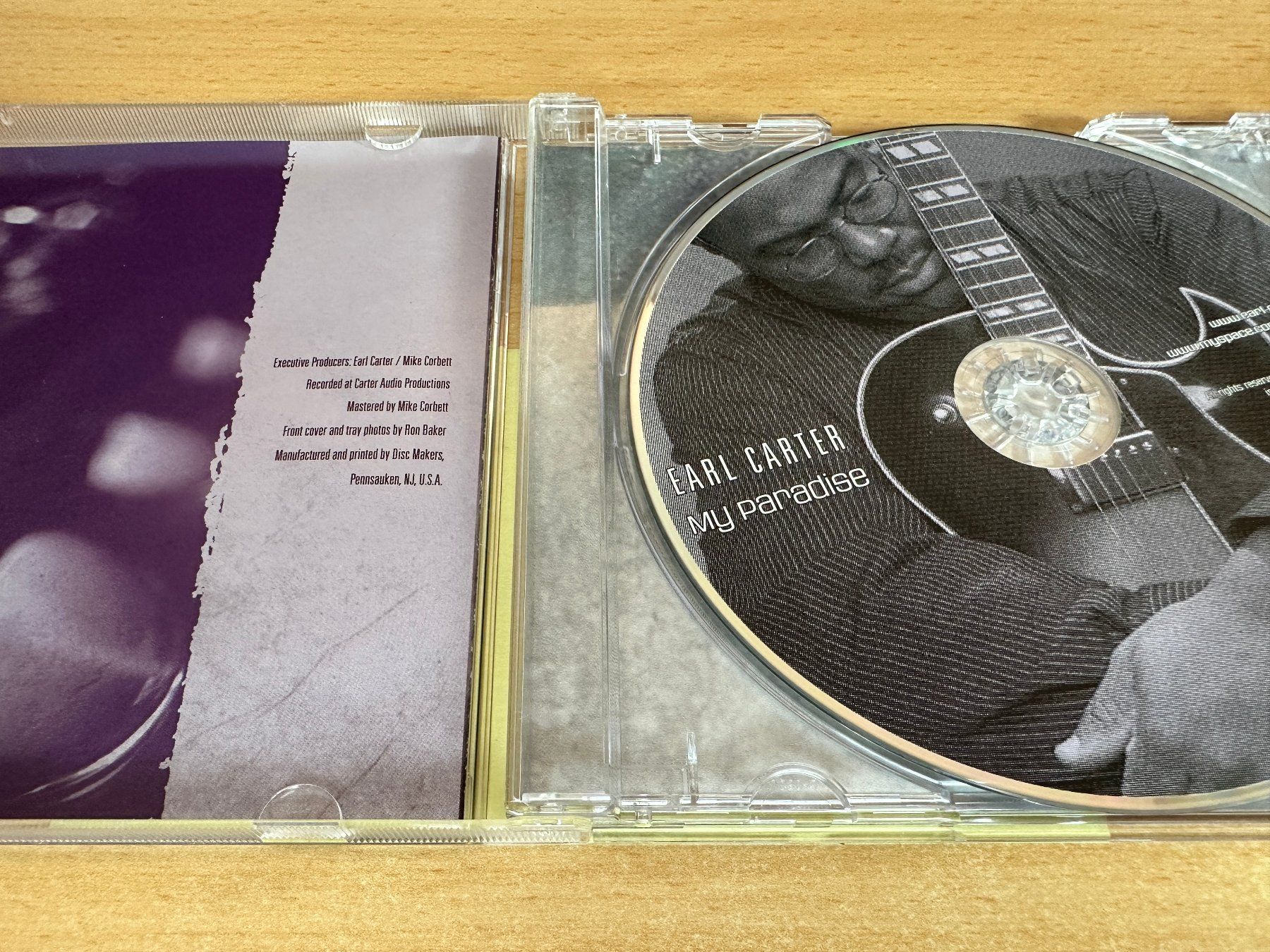 CD: Earl Carter - My Paradise – Usato da Rikon im Tösstal venduto da Alpenmutz 2