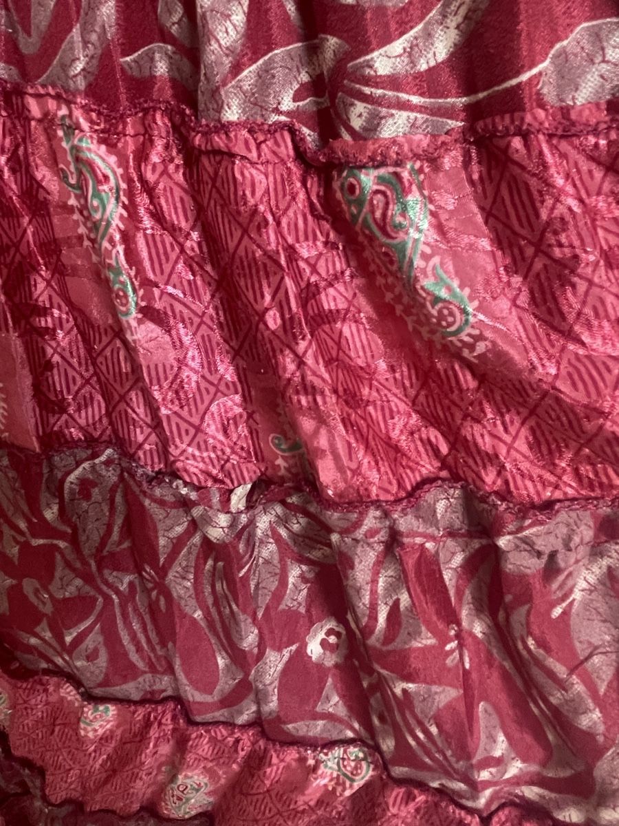 Gonne: Boho Midikleid / Maxirock mit Seide – Nuovo (secondo la descrizione) da Sigriswil venduto da ck56 9