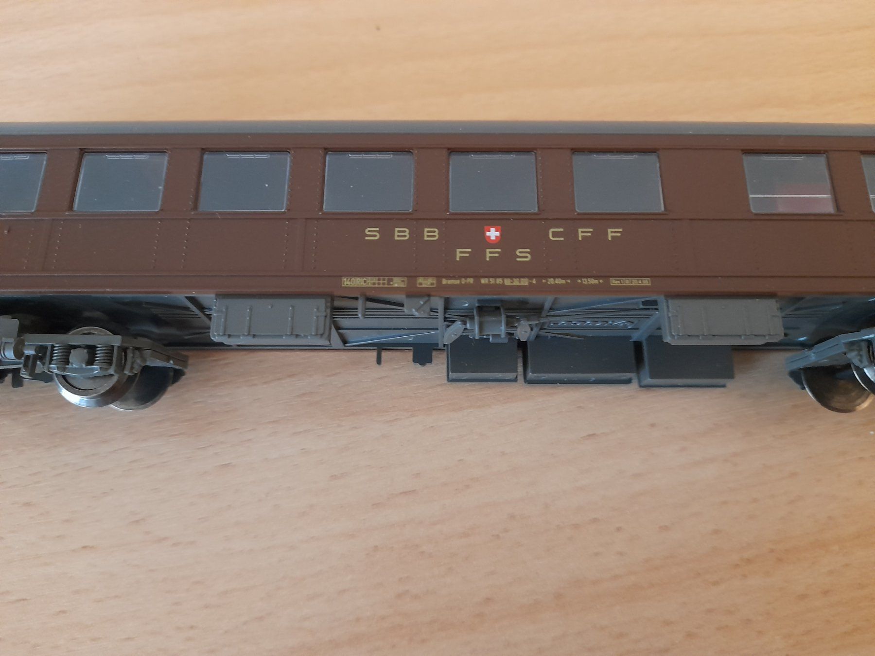 Roco Trains électriques: Wagon restaurant CFF ancien – Neuf avec emballage d'origine à Auvernier par gandalf08 1