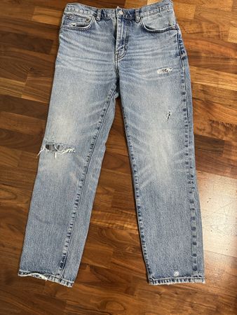 Jeanshose von ZARA used Look, Grösse 38