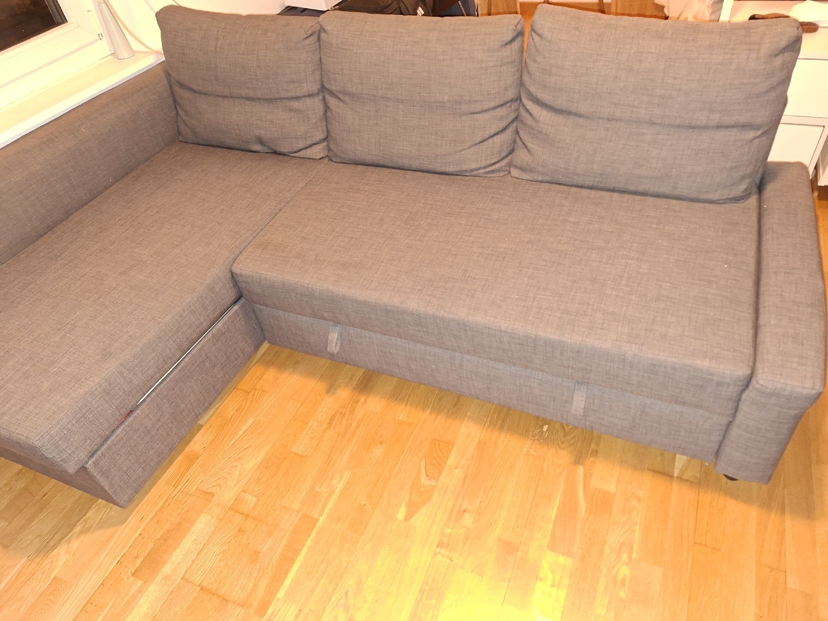 Ikea Sofas: Dunkelgrau Bettsofa Ikea Friheten Ecksofa – Gebraucht aus Zürich von lui_q6mt 1
