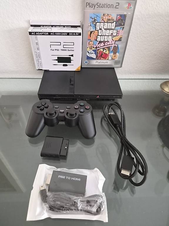 Konsolen: Playstation 2 Slim  – Gebraucht aus Nussbaumen AG von ong_rgq2