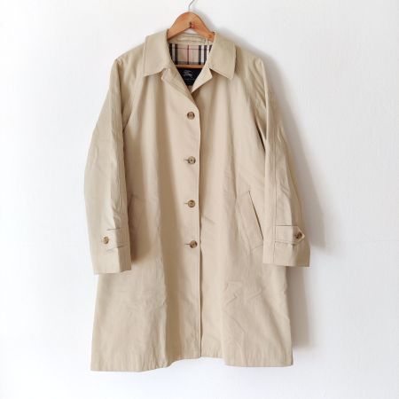 BURBERRY Mantel Trenchcoat Novacheck 100% Baumwolle Gr.38