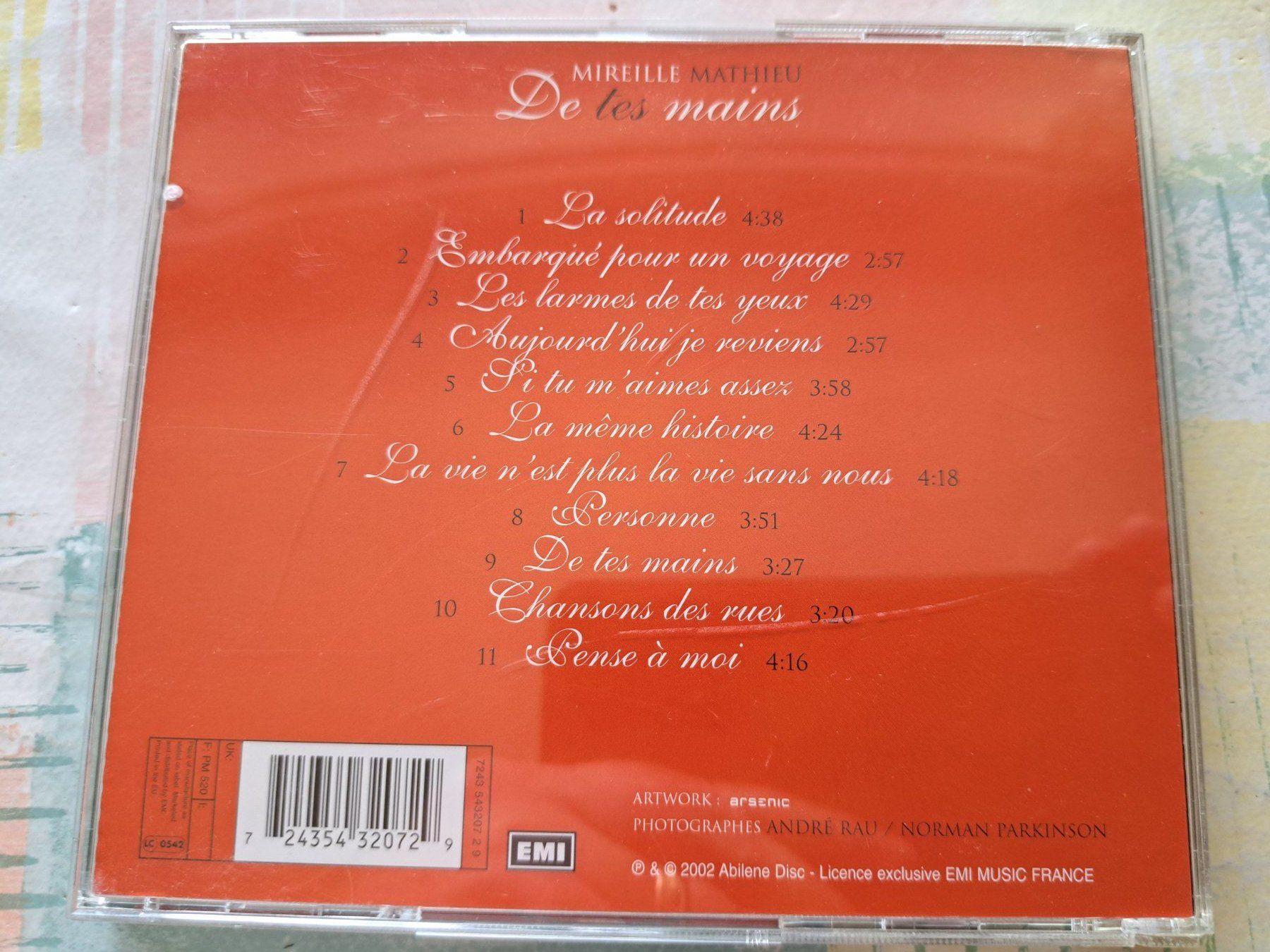 CD: Cd Mireille Mathieu - de tes mains – Usato da Pully venduto da bro_n52j 1