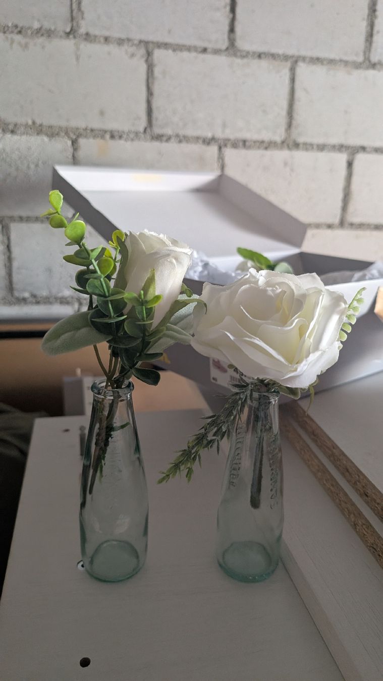 Toutes les décorations: 7 Gläser mit Blumen – D'occasion à Bremgarten AG par Tabea1108 1