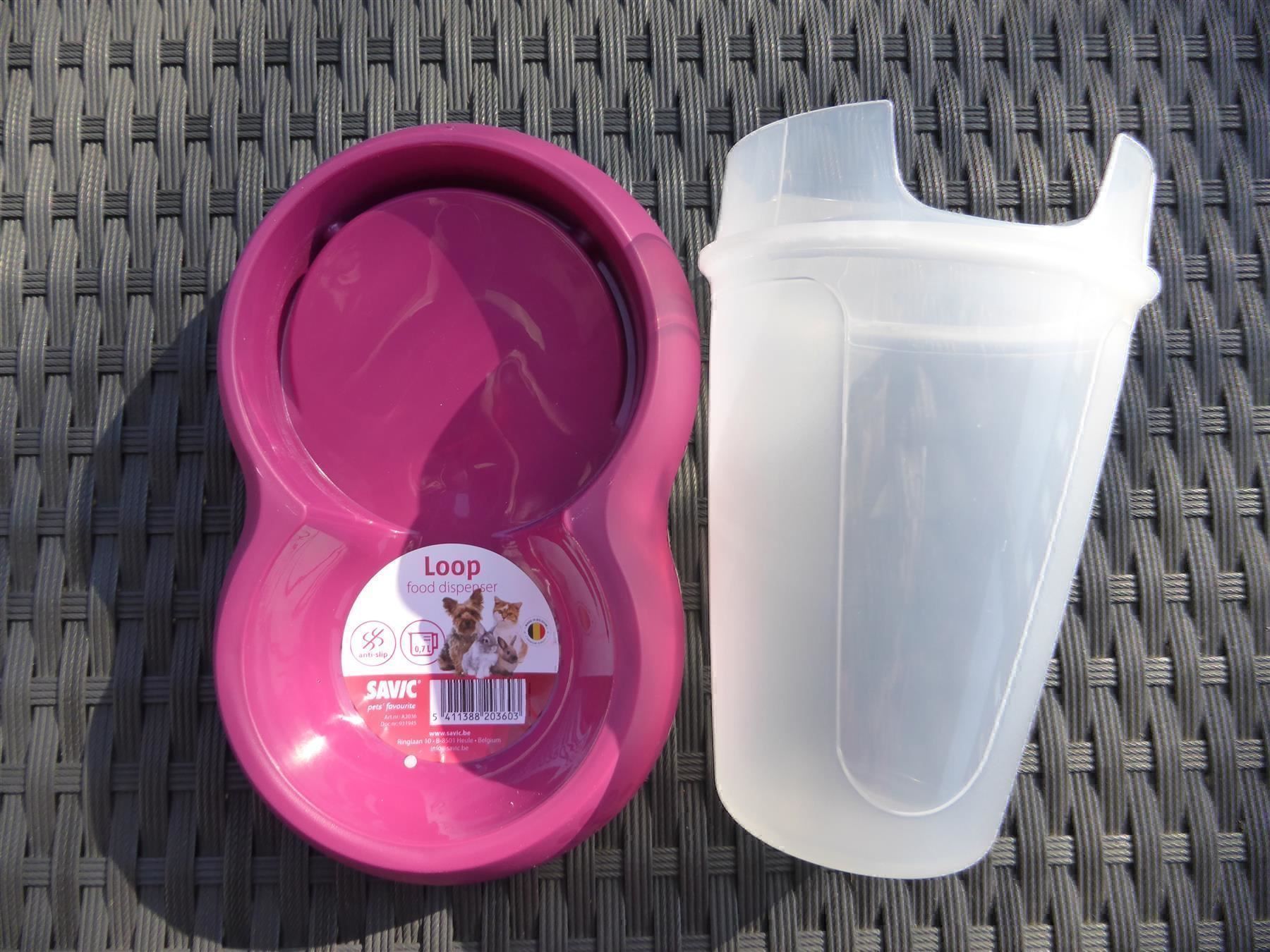Contenitori & Simili: Futter Dispenser klein violett – Nuovo e nell'imballaggio originale da Schübelbach venduto da Bemafaja 1