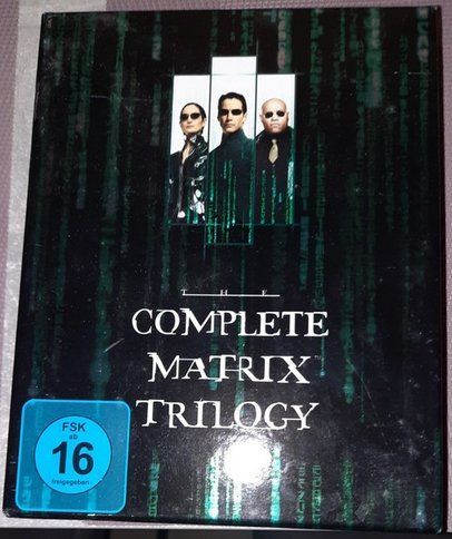 Complete Matrix Trilogy (De - Eng - Esp) 3-Blu-Ray's Box (Gebraucht) in ...