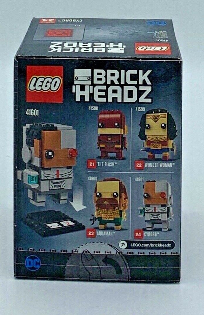 Lego Kit di costruzioni: LEGO Brickheadz - Cyborg 24 DC Comics 41601 – Nuovo e nell'imballaggio originale da Matzendorf venduto da HaiNakamoto 1