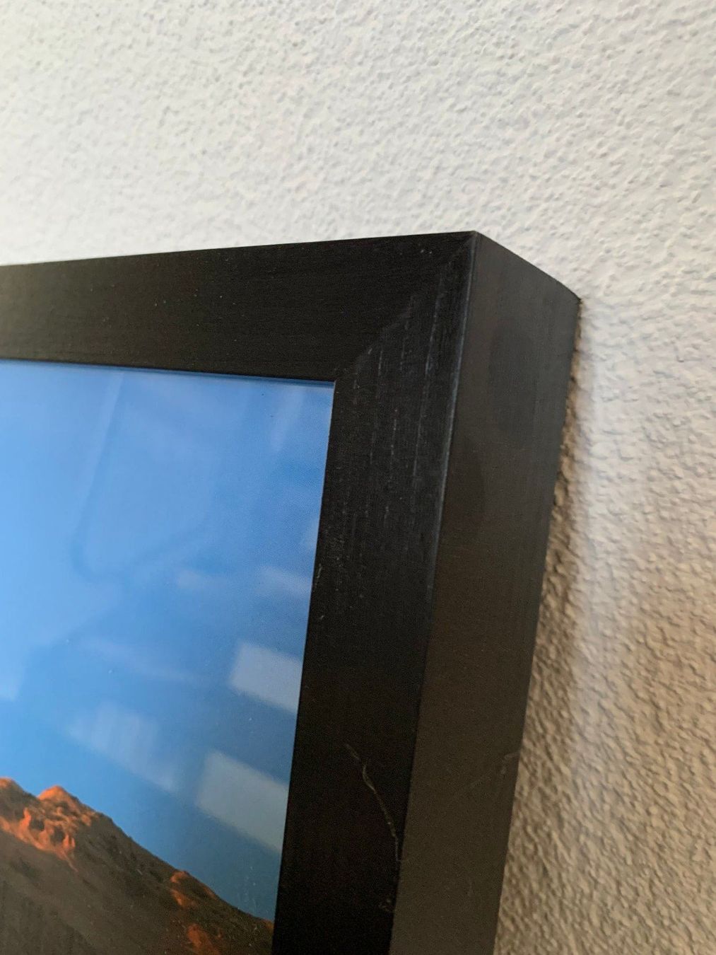 Poster & Bilder: Bild mit Holzrahmen schwarz "Totem Pole Monument Valley" – Gebraucht aus Fribourg von tschjoly 5