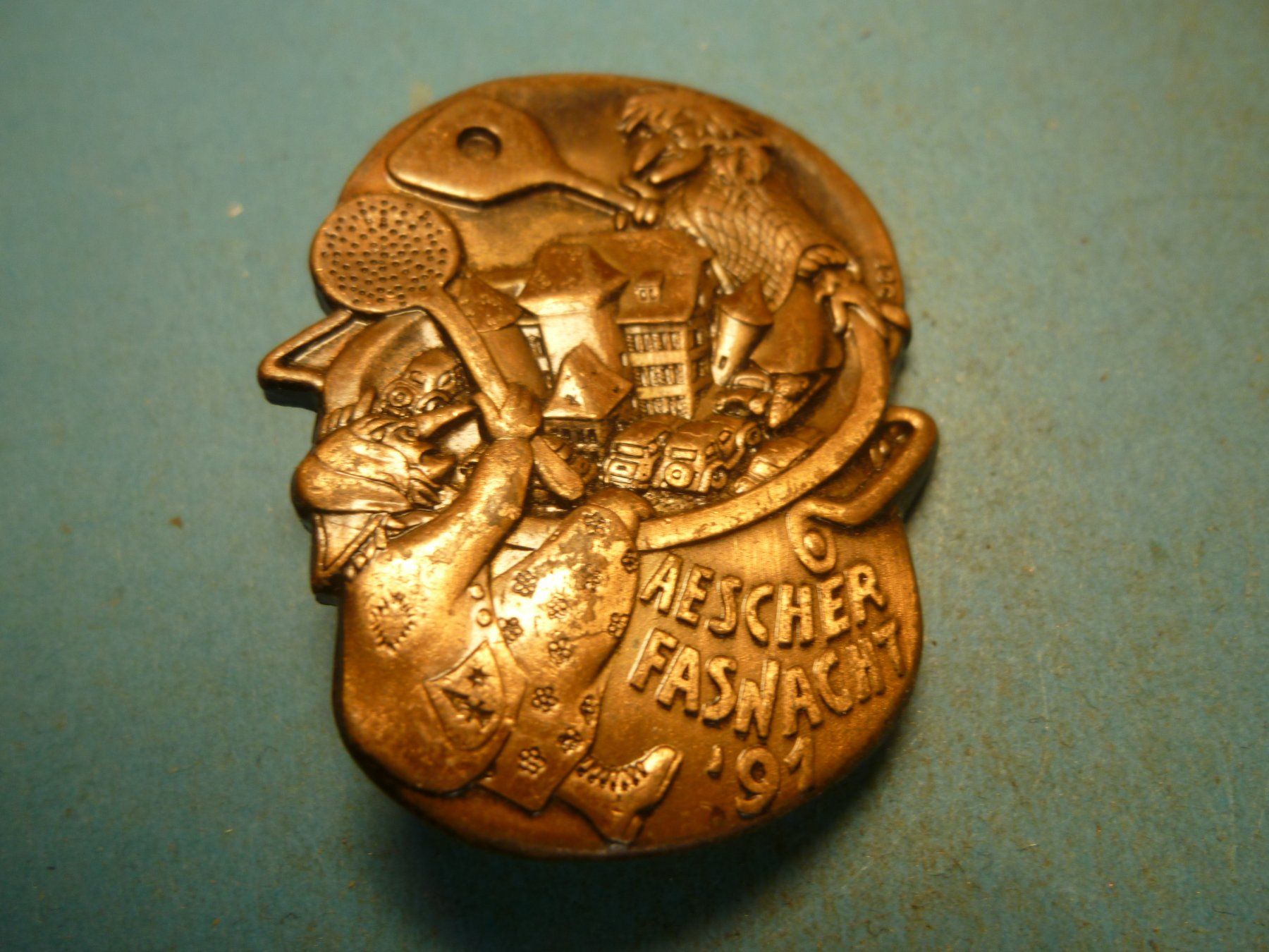 Plaquettes & Badges: AESCH 1991 BRONZE – D'occasion à Ried (Muotathal) par Mandarin02