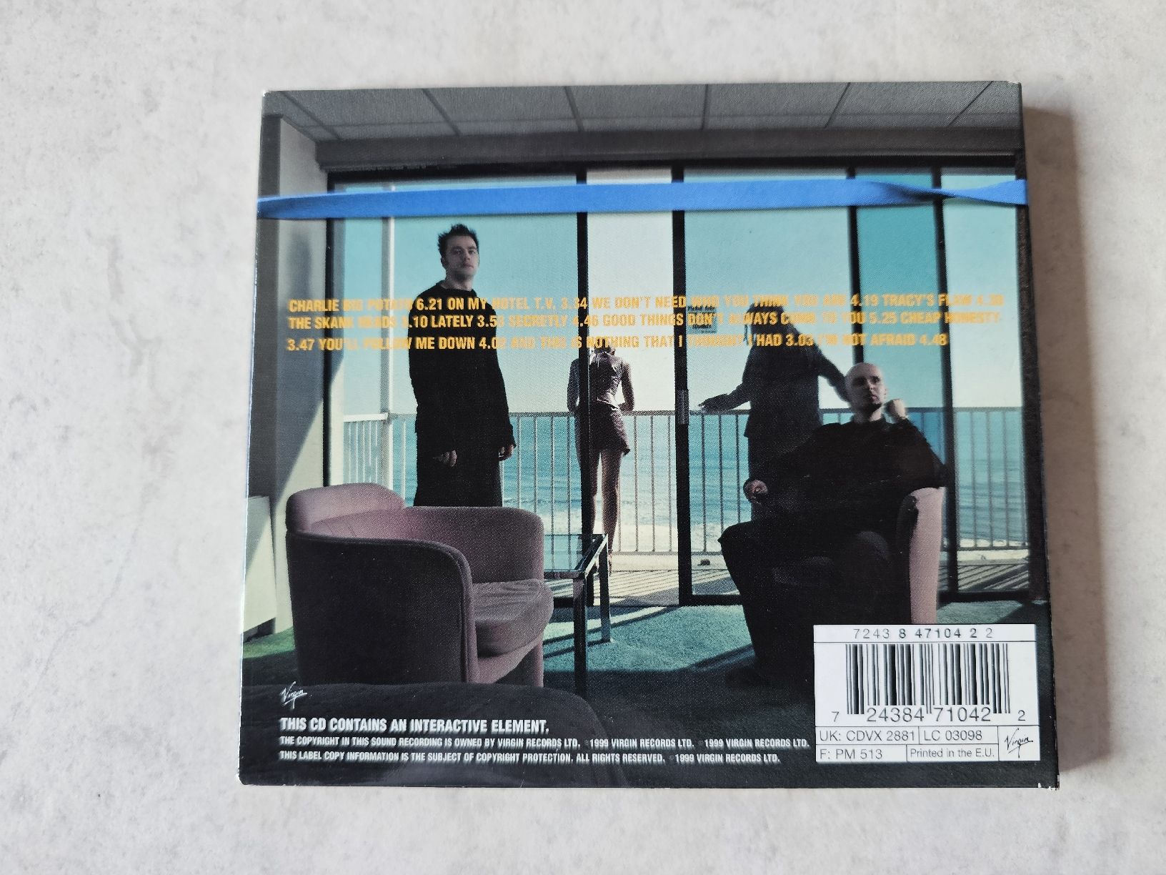 CD: Skunk Anansie  -  Post Orgasmic Chill – Usato da Schneisingen venduto da backstore24 1