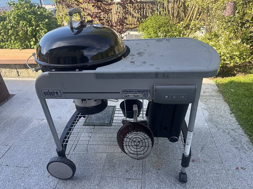 Griglie: Weber Performance Holzkohlengrill mit Räucheraufsatz – Usato da Morgarten venduto da Phisch 1