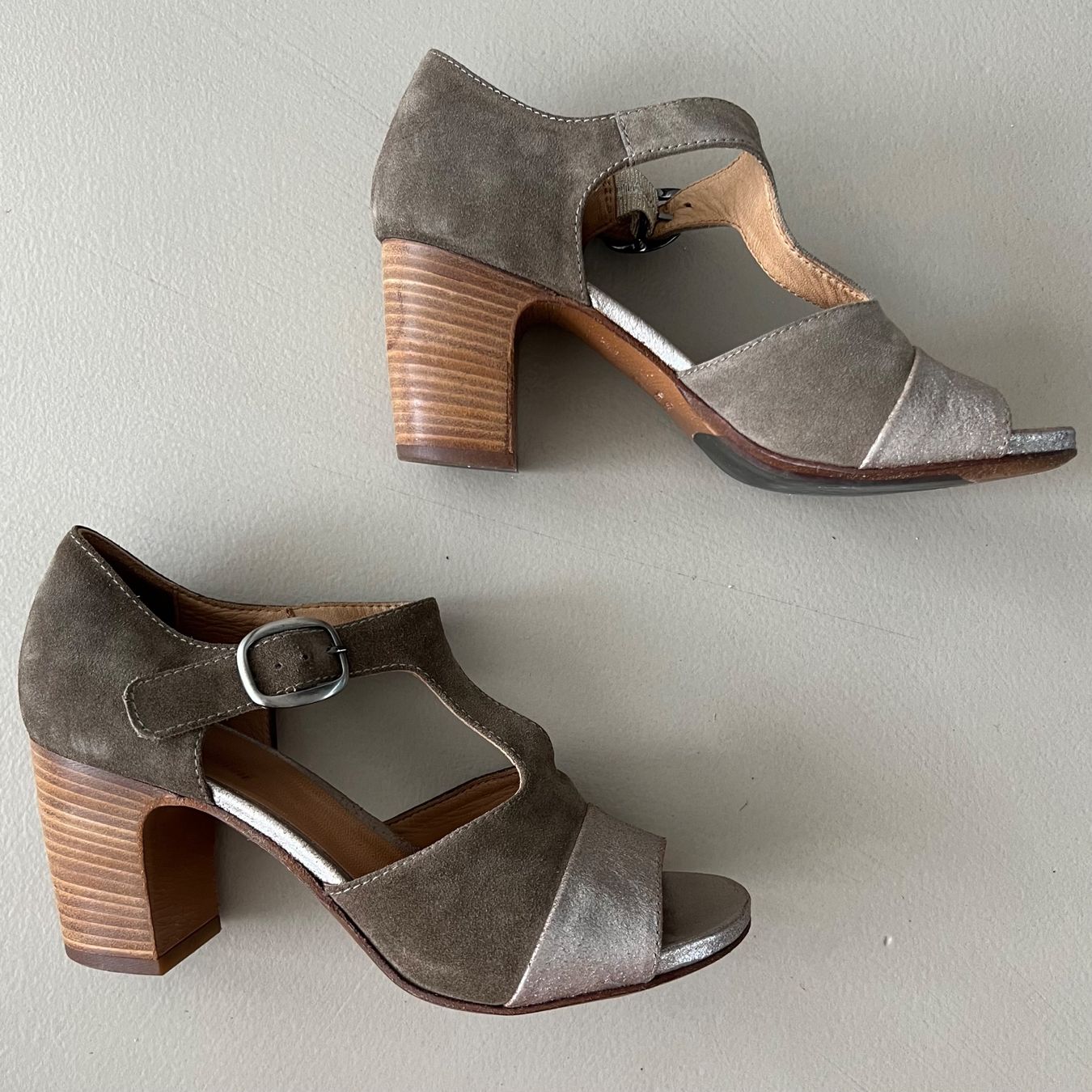 Damenschuhe: GIANLUCA TOMBOLINI Leder Sandalen – Gebraucht aus zürich von vintage12 5