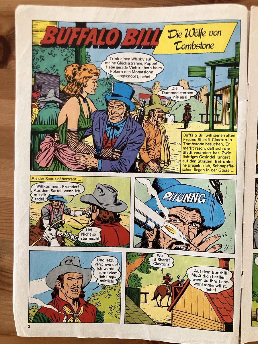 BD: Baffslo bill comic – D'occasion à Bettwiesen par Jumpingfox 2