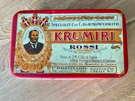 Scatola di latta BISCOTTI KRUMIRI