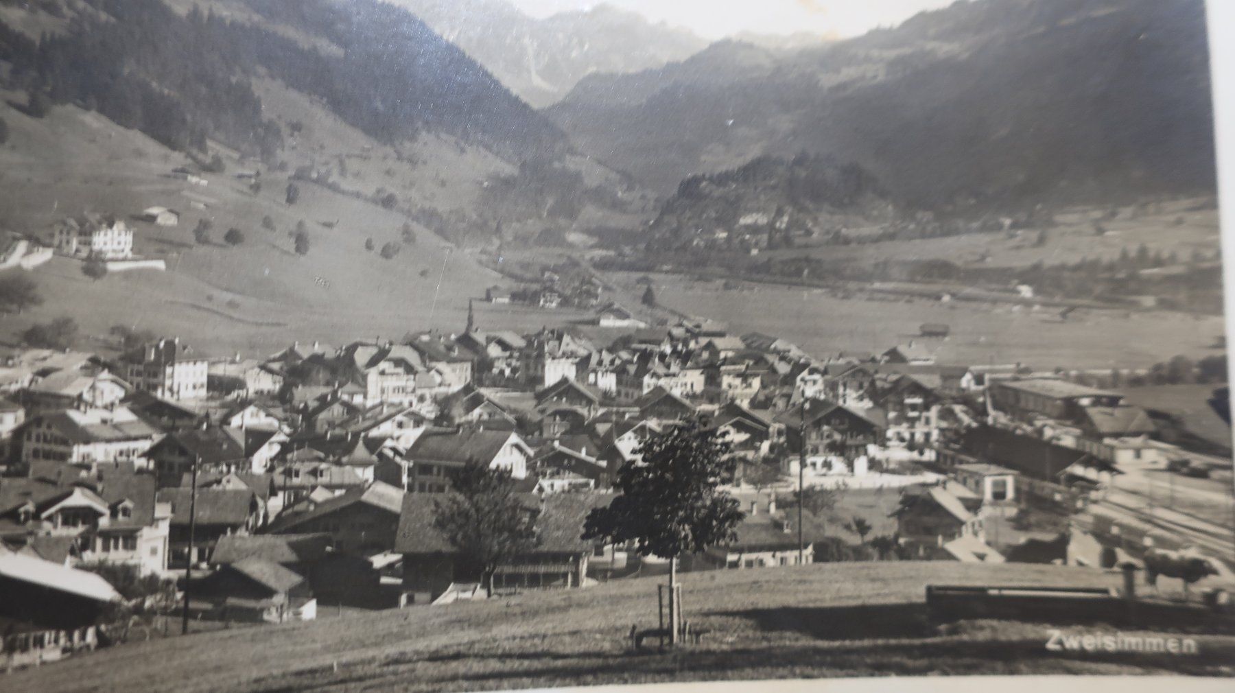 Ansichtskarten: Zweisimmen  1932 – Gebraucht aus Cormoret von Pascalll2001 3